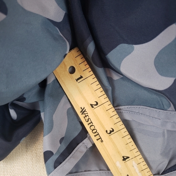 Nike Dri-fit Athletic Pull On Shorts Blue‎ Camo Size Small Activewear - Picture 5 of 10